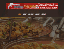 Tablet Screenshot of indiantandoorirestaurant.com